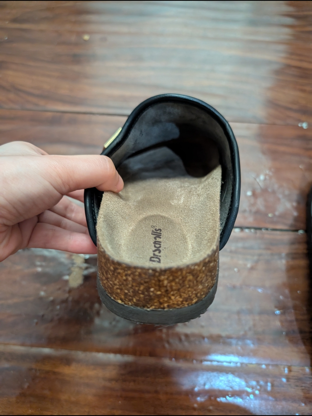 Dr. Scholl's Black Louis Iconic Clogs/Slides - Picture 5 of 16